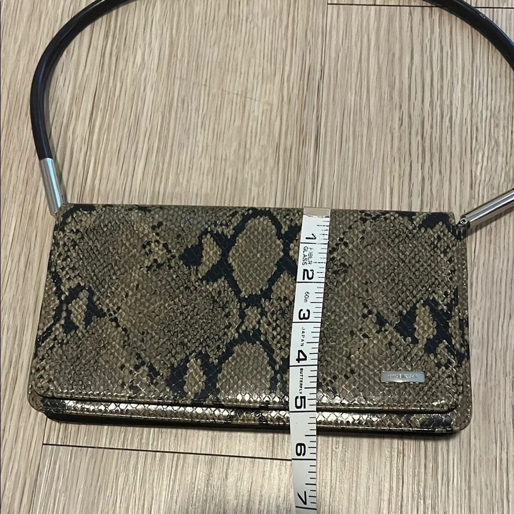 Nine West Elegant Snake Print Shoulder Bag - Picture 3 of 5